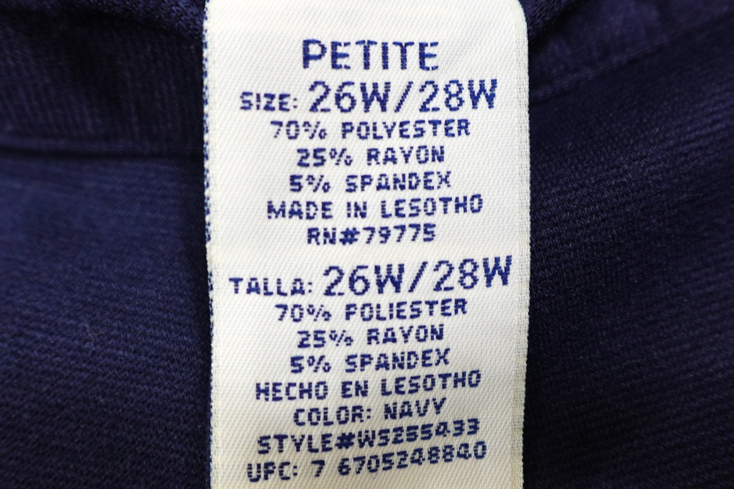 White stag, New Pants, 26/28W