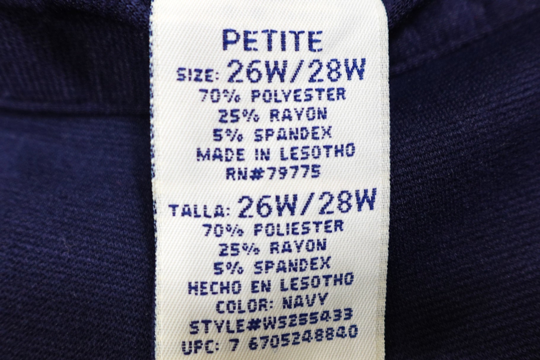 White stag, New Pants, 26/28W