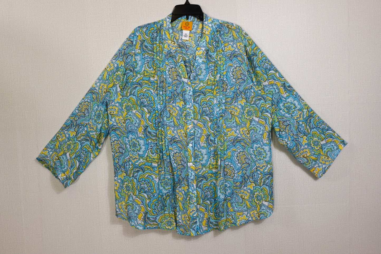 Ruby Rd, 3/4 Sleeve Top, 1X