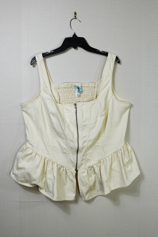 Future collective, Sleeveless Cropped Top, 20W (Label )1X