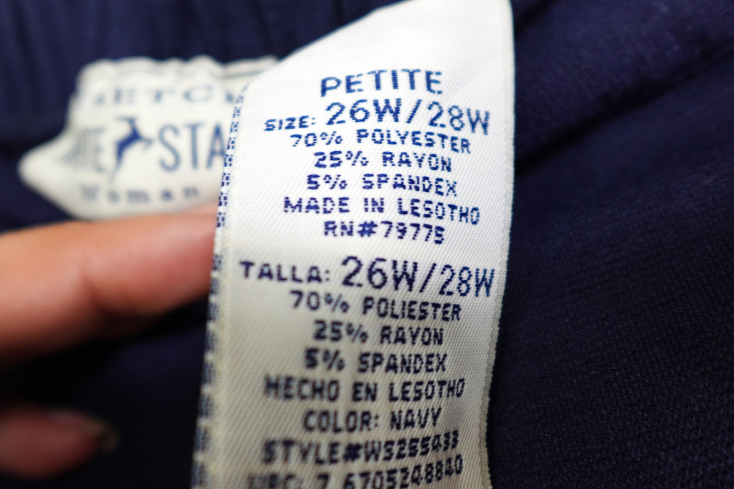 White stag, New Pants, 26/28W