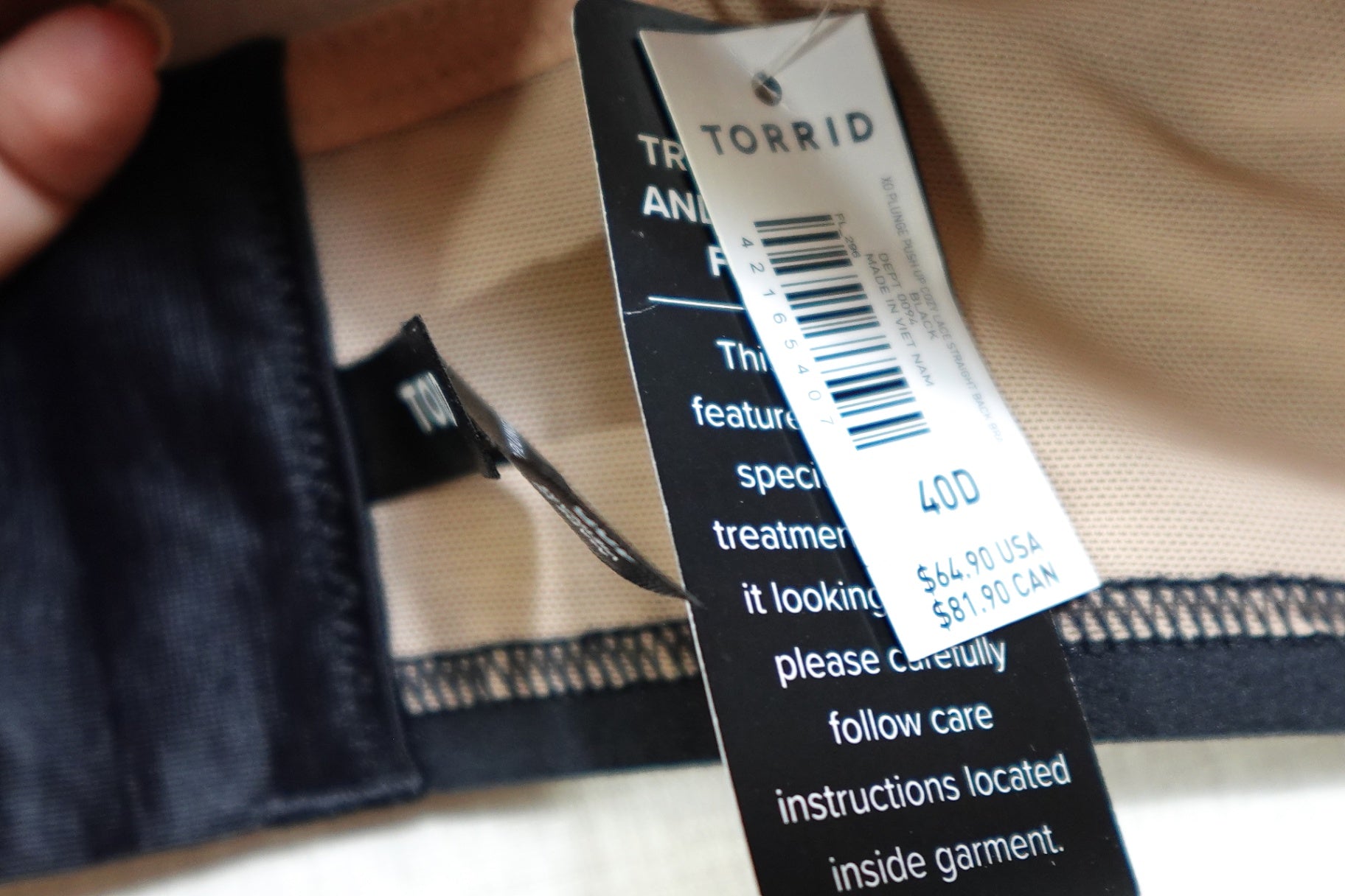 Torrid, New bra , 40DD