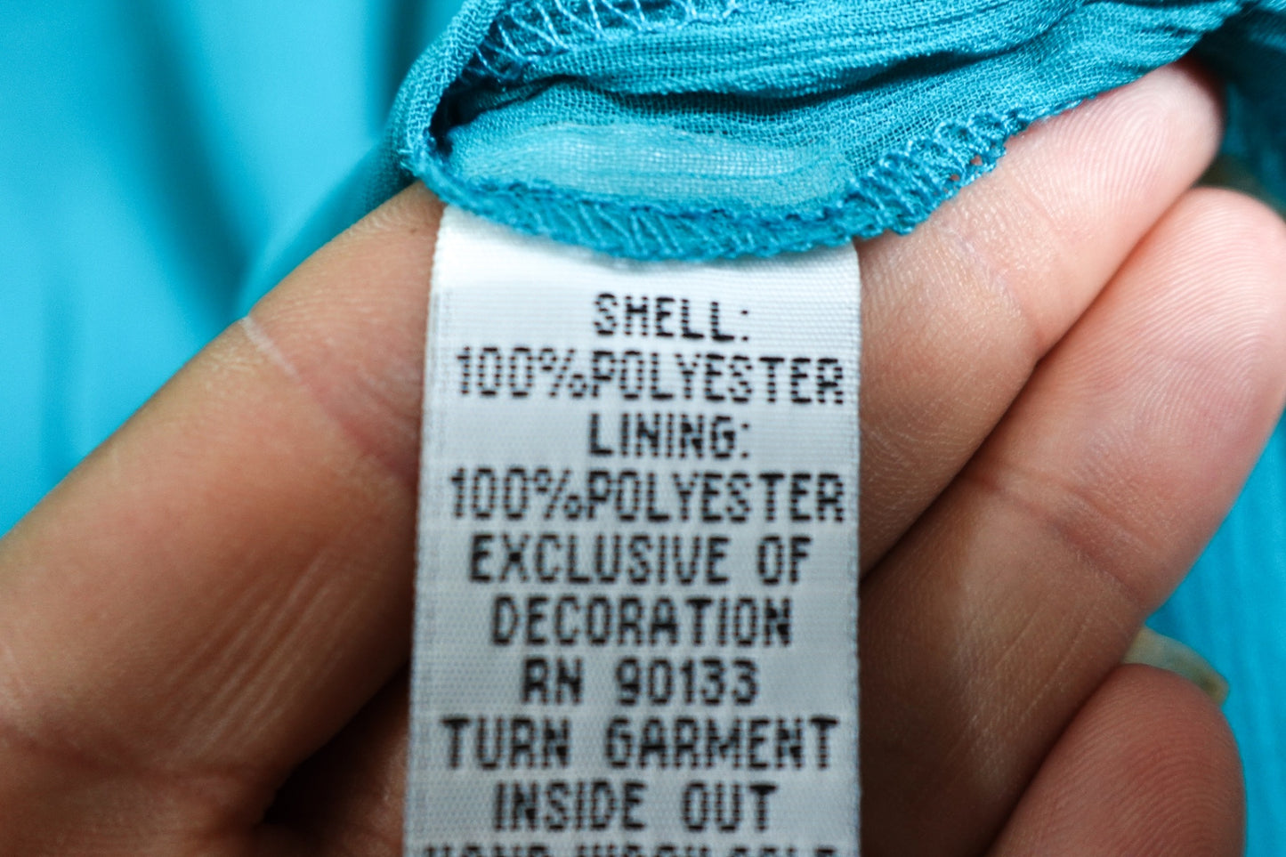 No label likely Catherine's , Long Sleeves caftan bathroom Top, 2X/3X