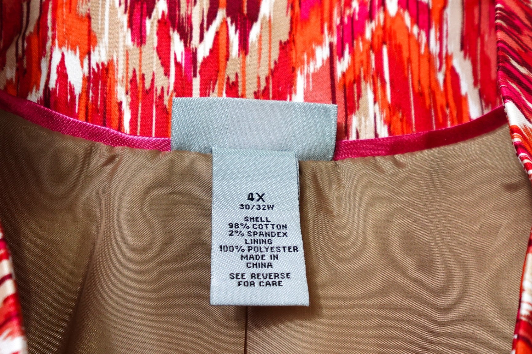 Maggie barnes for Catherines, New Jacket, 30/32W
