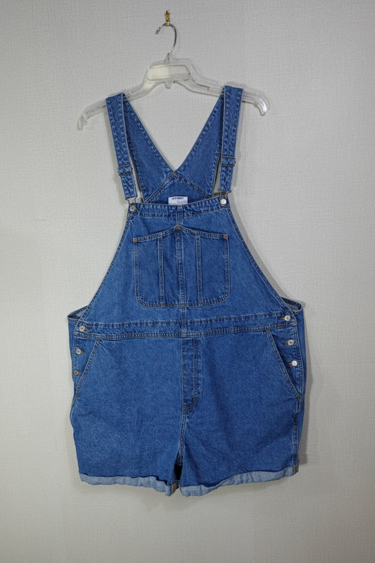 Old Navy , Denim shorts overalls, 3X
