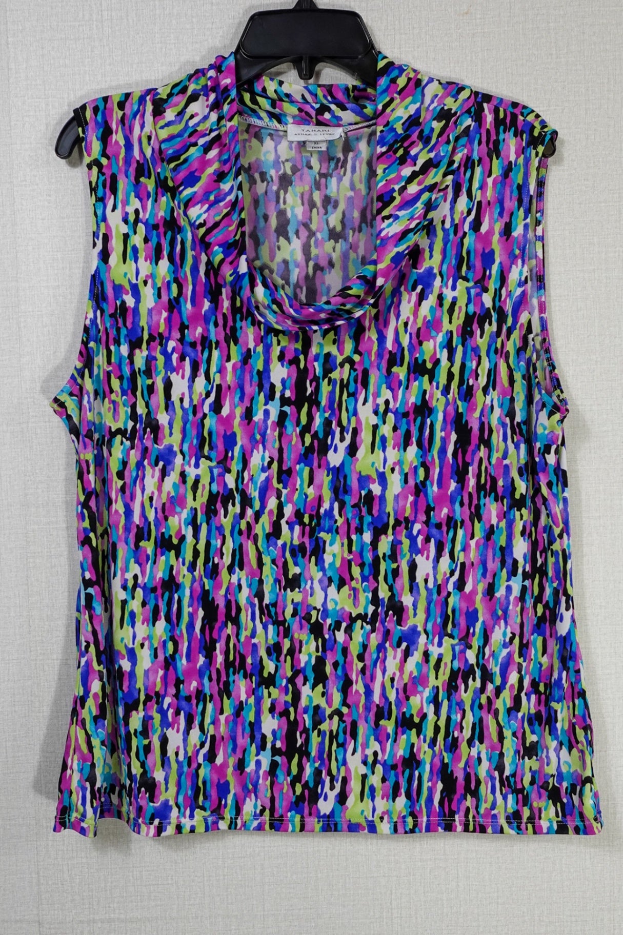 Tahari Arthur S. Levine, Sleeveless top , XL