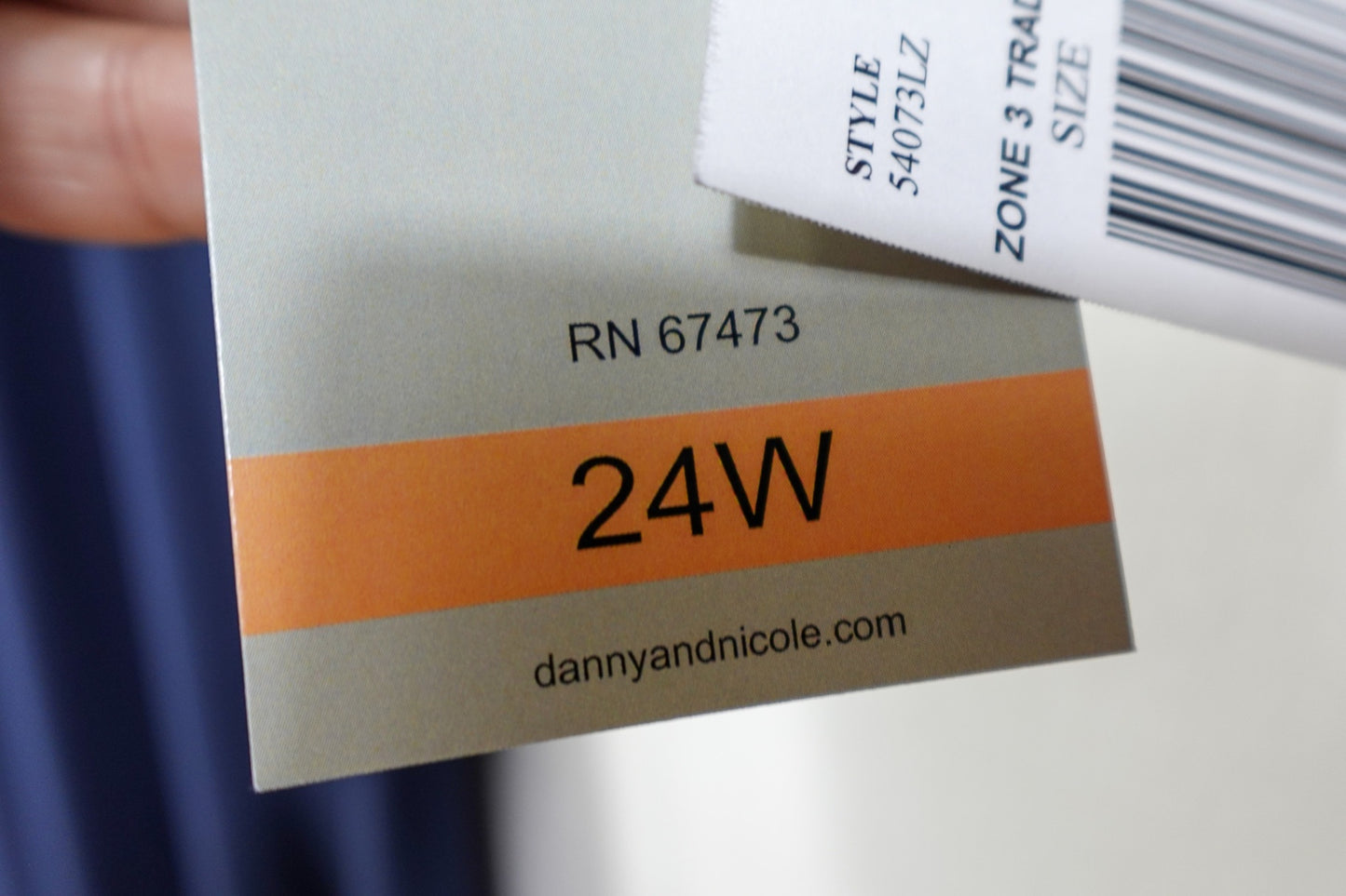 Danny & Nicole, New Dress, 24W