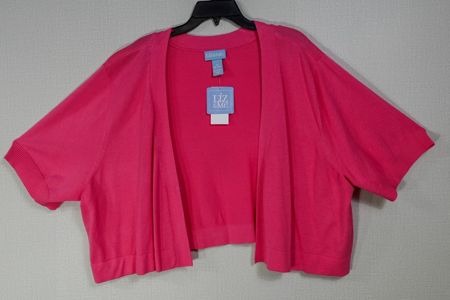 Liz & Me, New Cropped Cardigan, 26/28