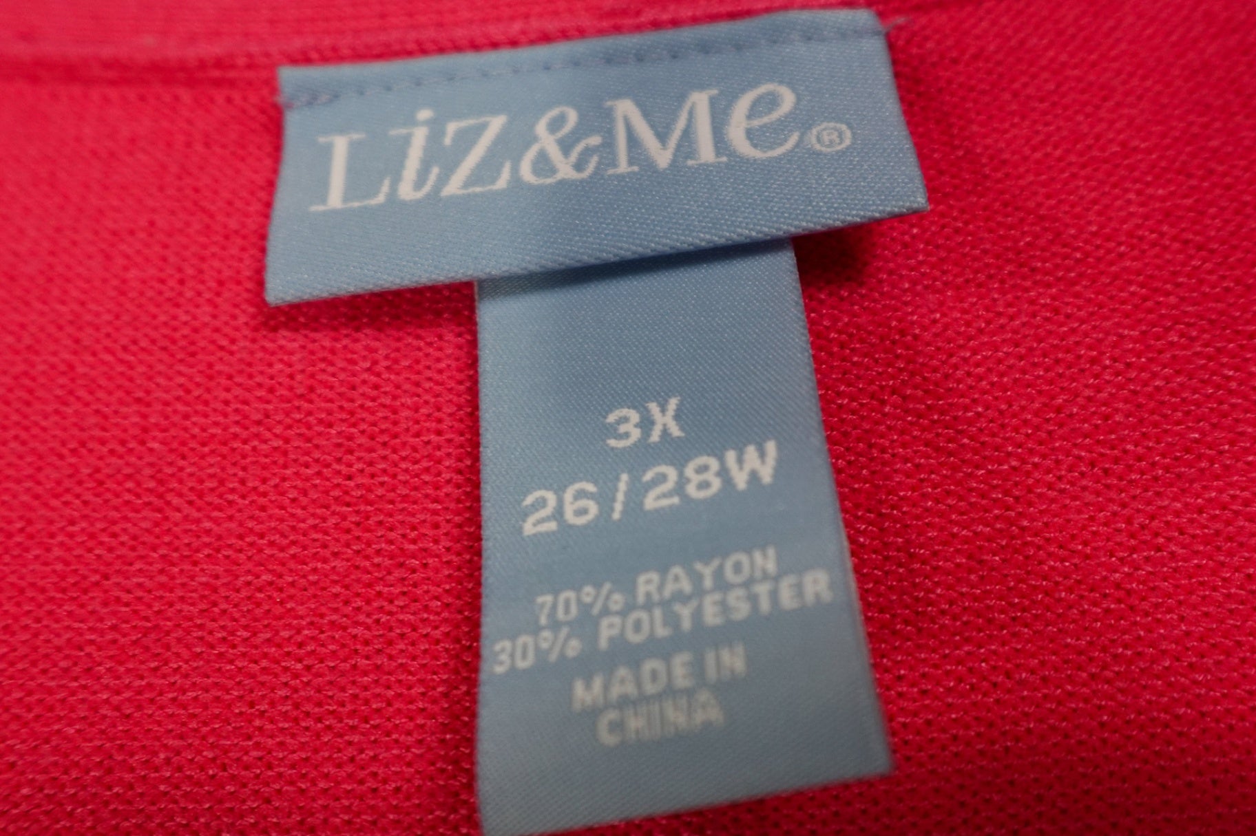 Liz & Me, New Cropped Cardigan, 26/28