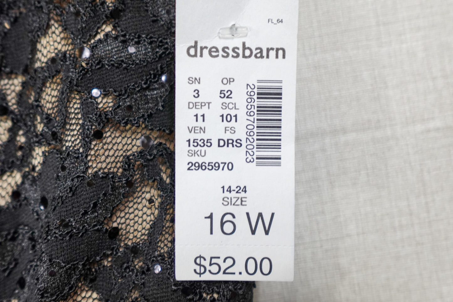 Dressbarn, New Dress, 16 W