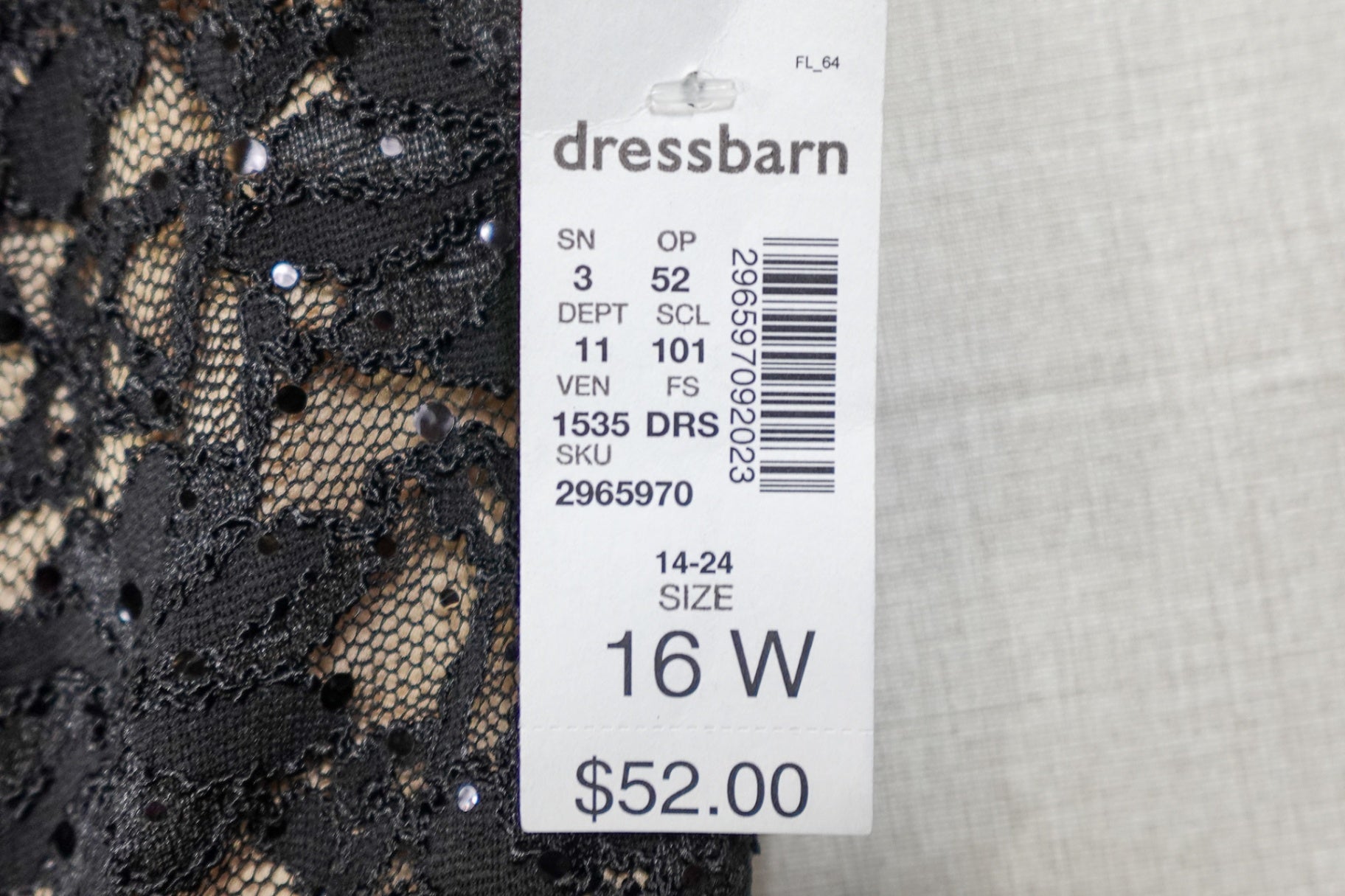 Dressbarn, New Dress, 16 W