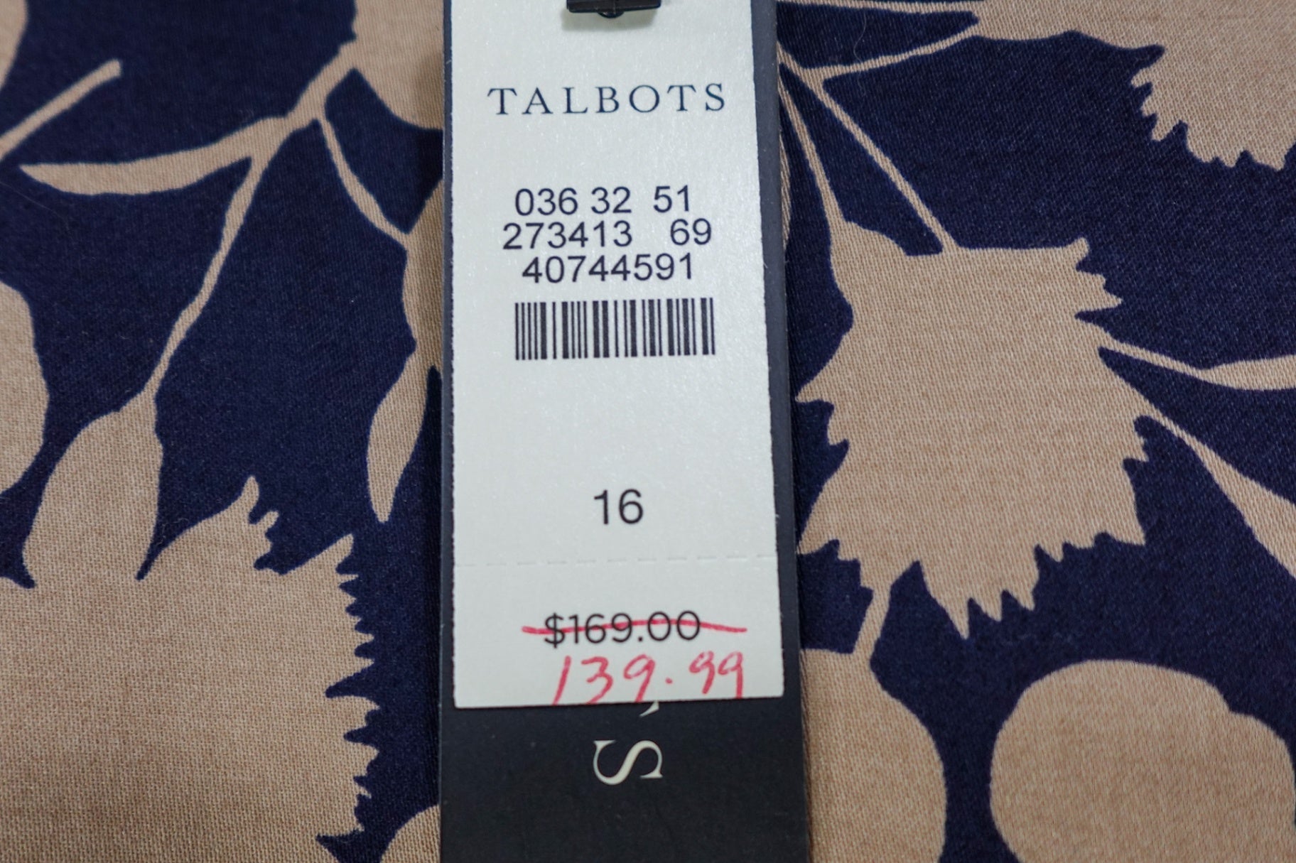 Talbots, New Dress, 16