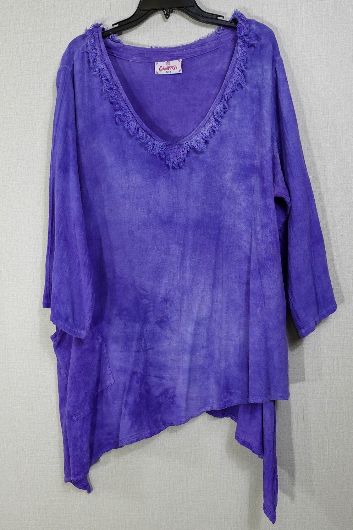 CottonWays, Short Sleeve Tunic , 3X