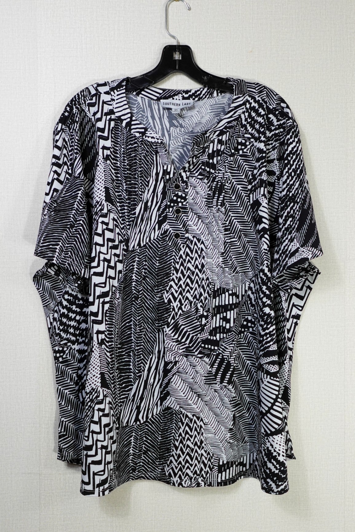 Southern lady, Short Sleeved Top, 3X