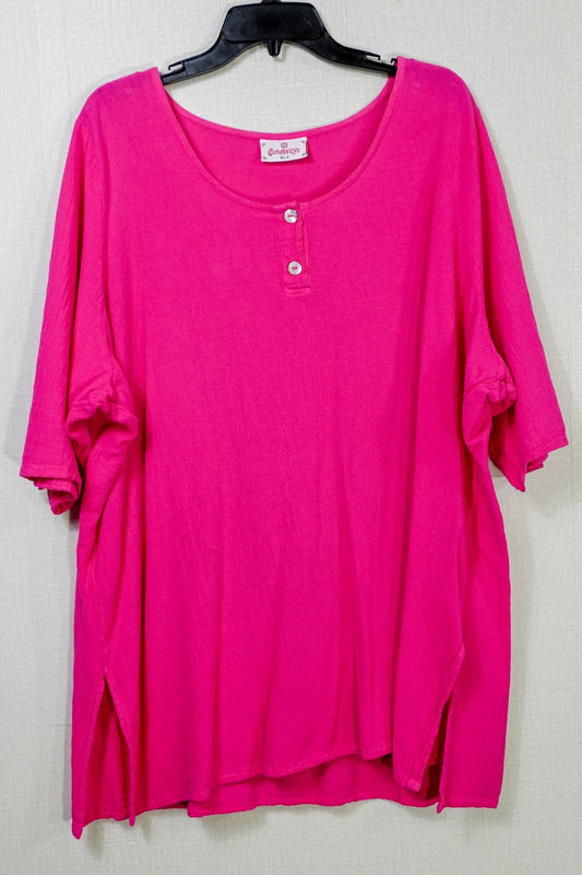 CottonWays, Short Sleeve Tunic , 3X