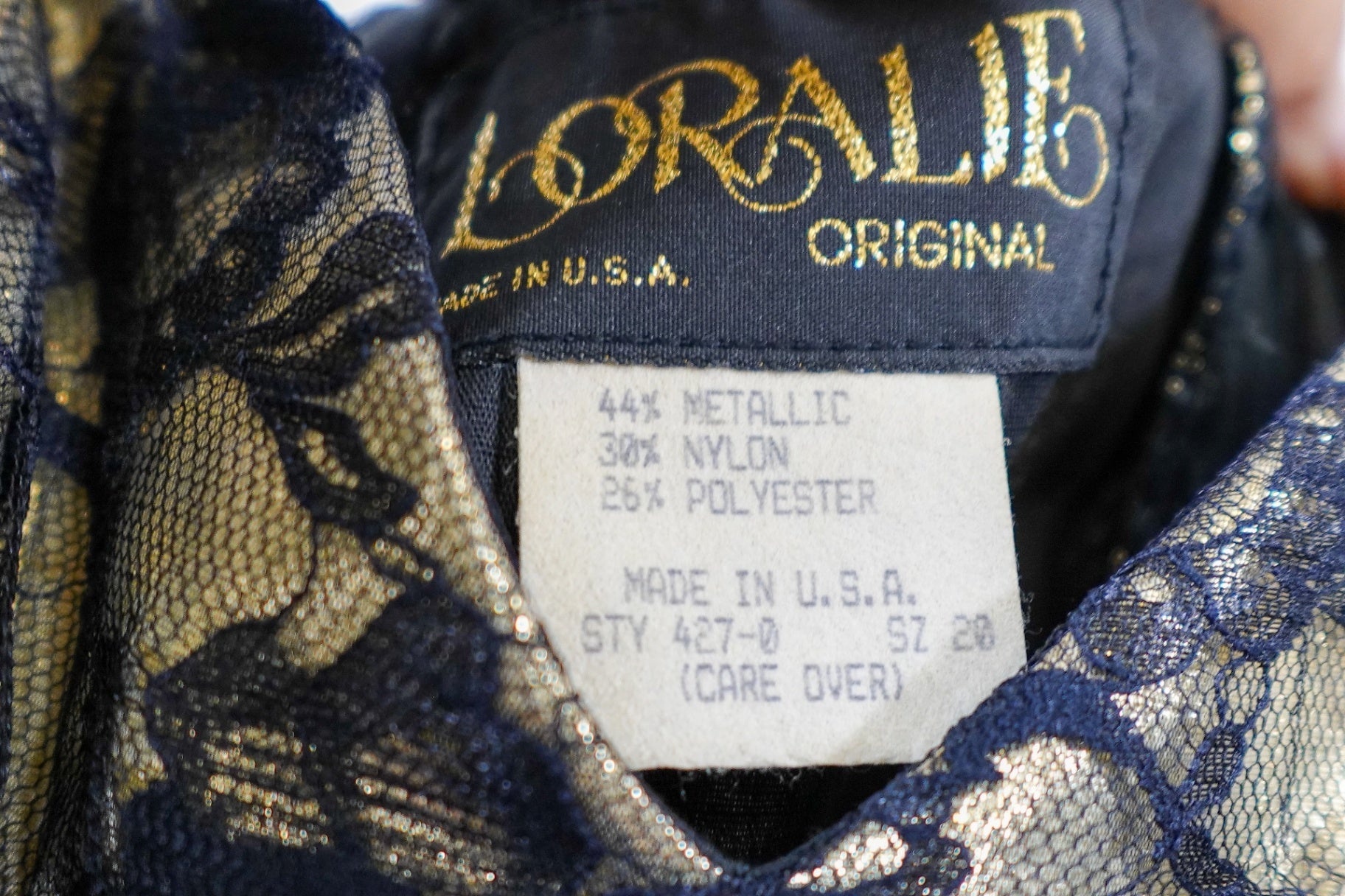 Loralie, Vintage 80s Formal Dress, 20