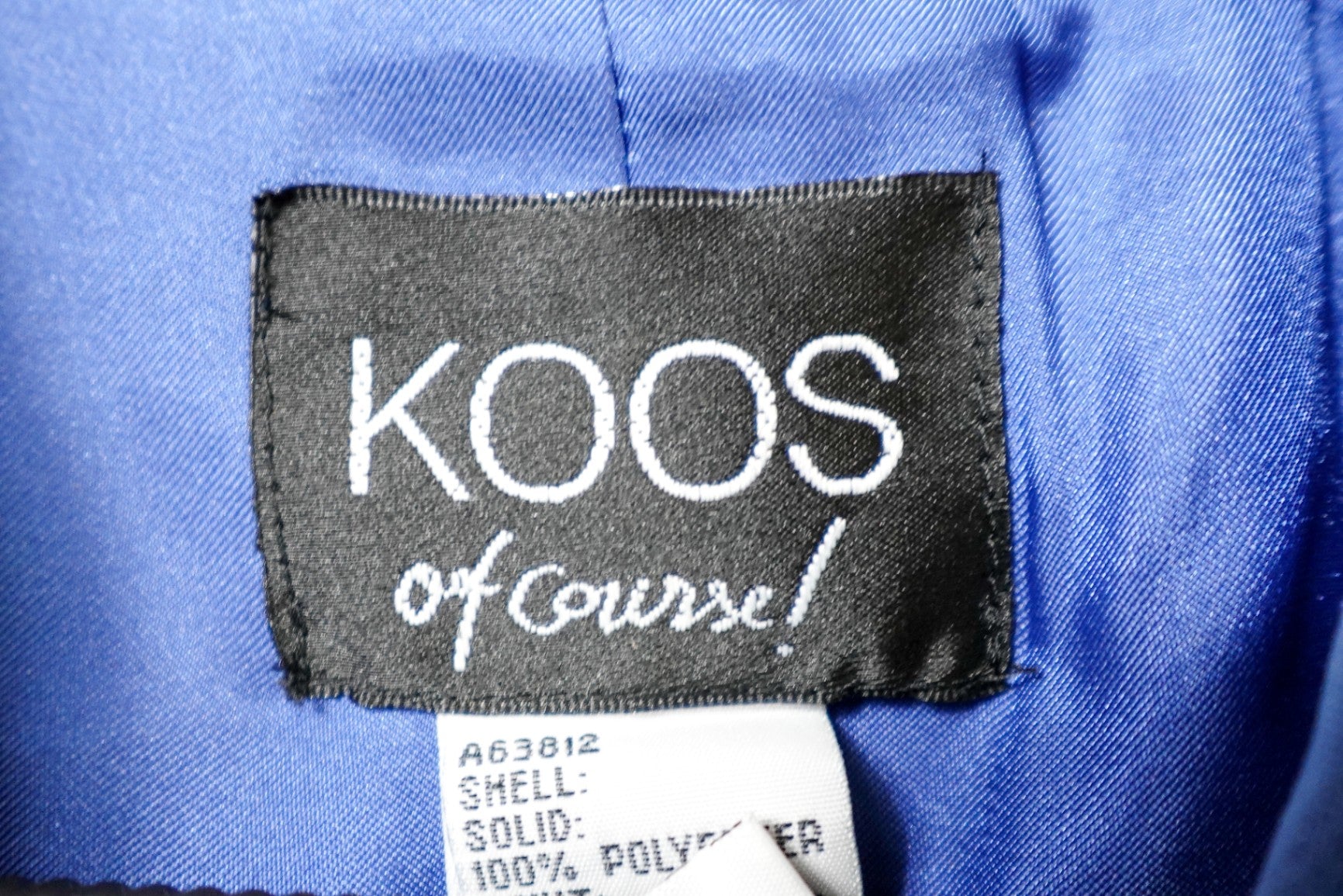 KOOS of course!, New Vintage Jacket, L