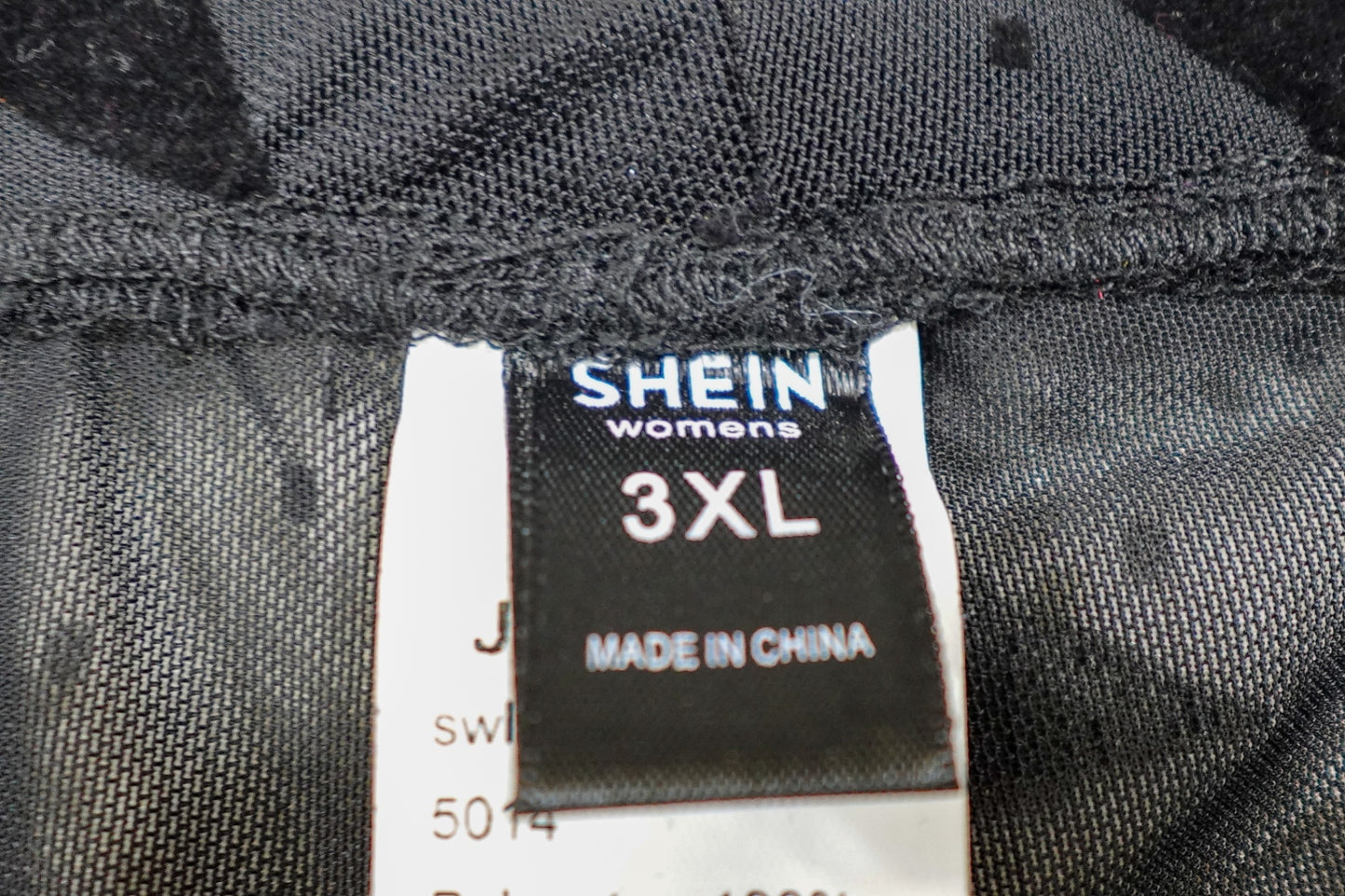 Shein, Sheer Leggings, 3XL