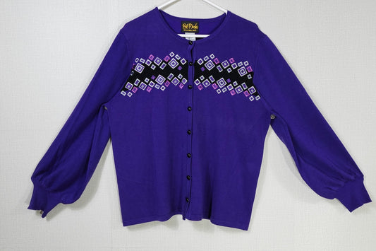 Bob Mackie, Cardigan, L/XL