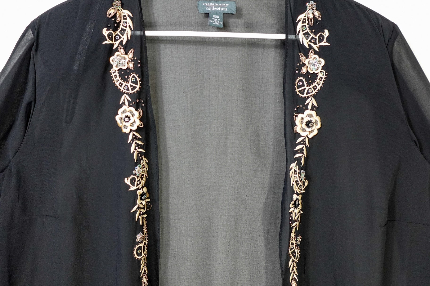 Dressbarn, Kimono/Layering Piece, 22W