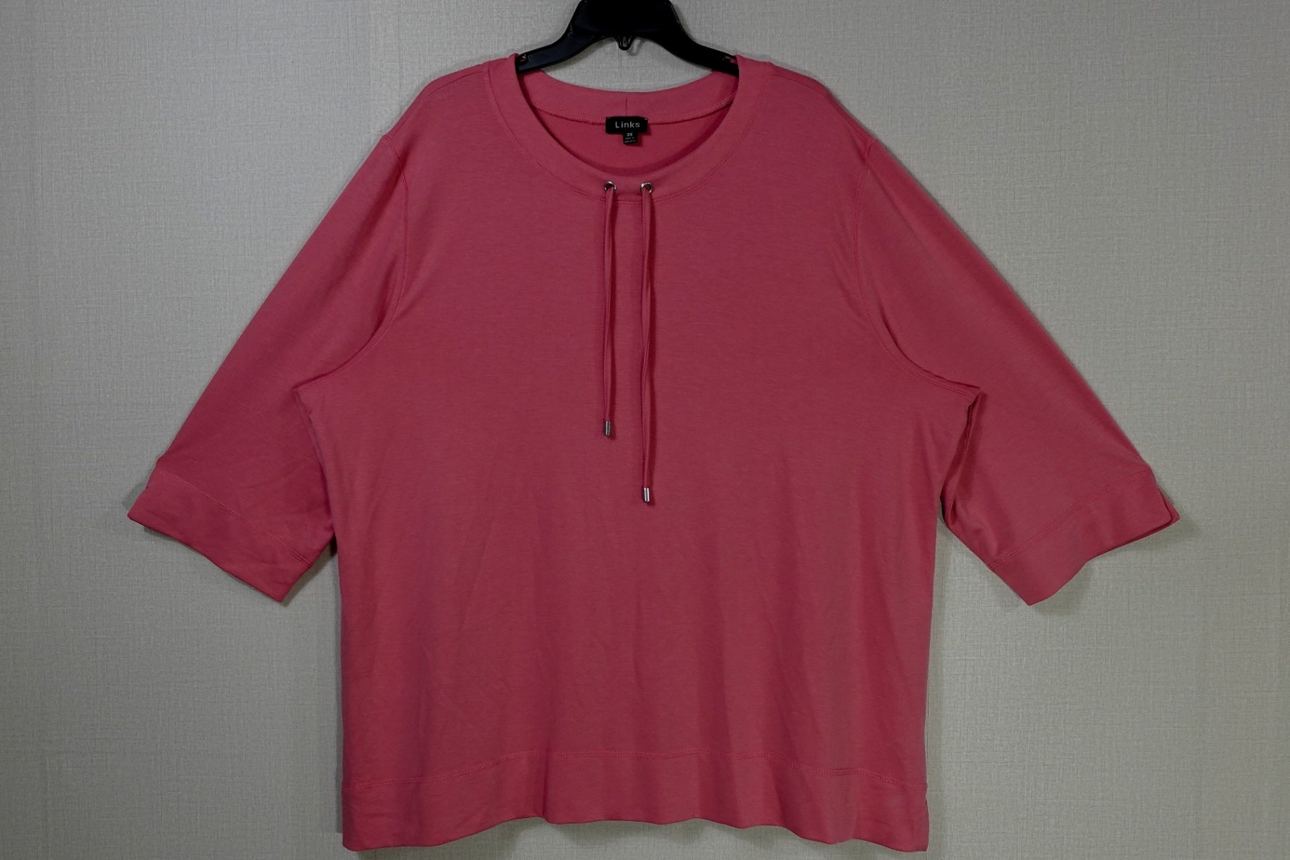 Links, Long Sleeve Top, 3X