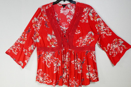 Torrid, 3/4 sleeve top, 3X
