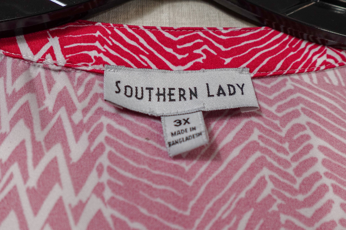 Southern Lady, Short Sleeved Top, 3X
