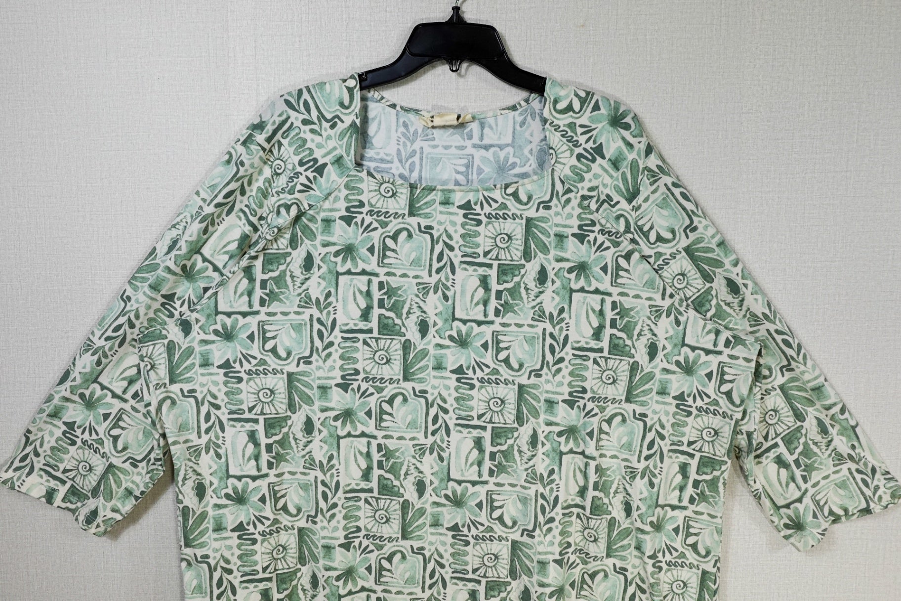 Ruly Rd., Vintage 3/4 Sleeve Top, 3X