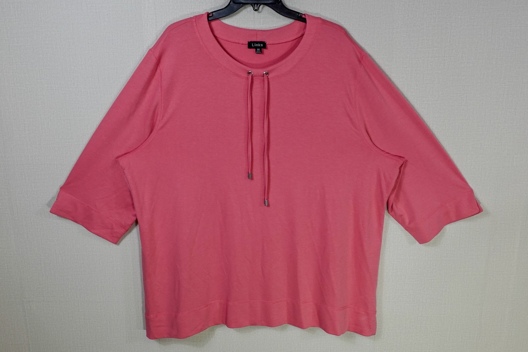 Links, Long Sleeve Top, 3X