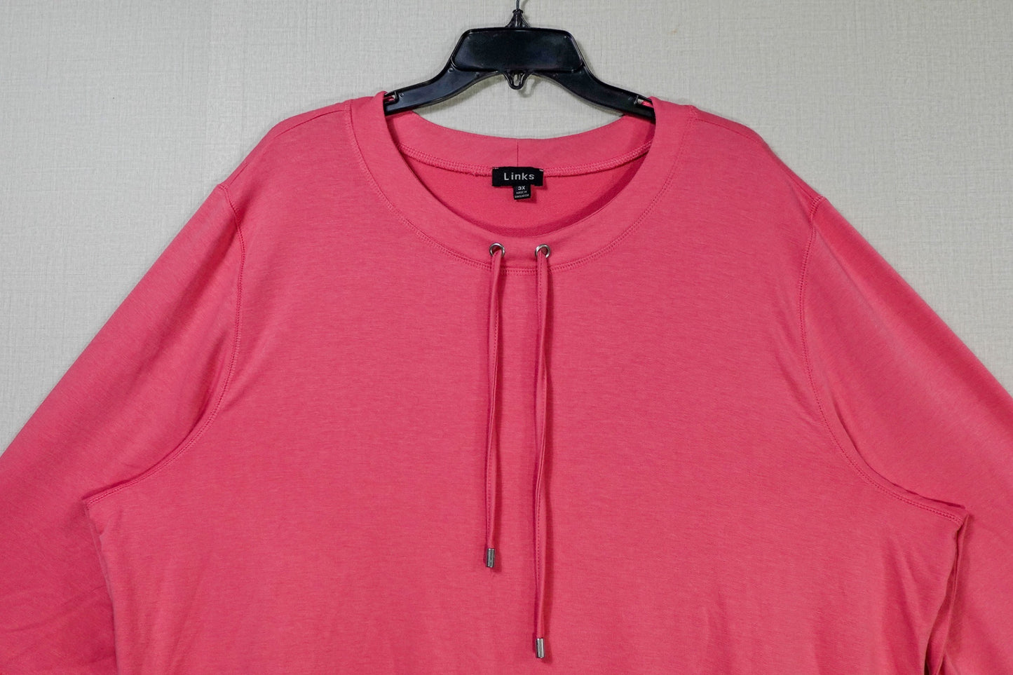 Links, Long Sleeve Top, 3X