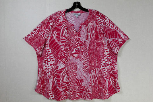 Southern Lady, Short Sleeved Top, 3X