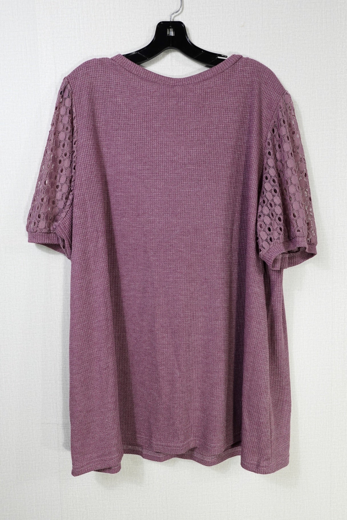 JWD, New Short Sleeves Top, 3X