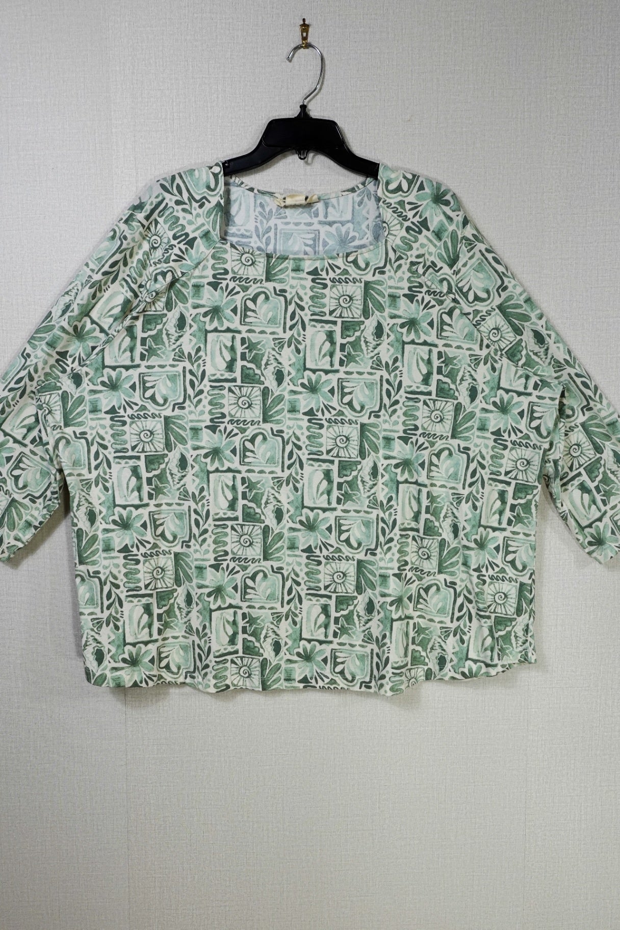 Ruly Rd., Vintage 3/4 Sleeve Top, 3X