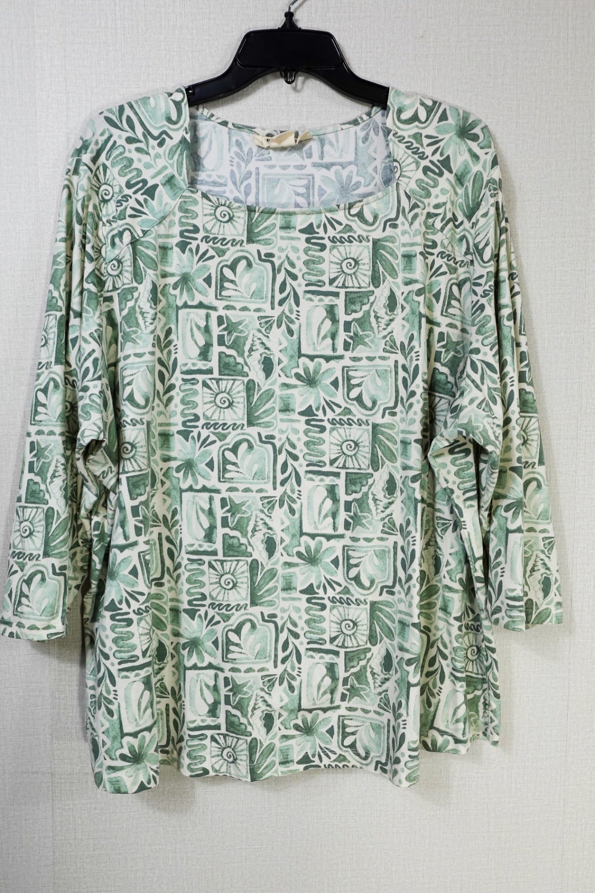 Ruly Rd., Vintage 3/4 Sleeve Top, 3X