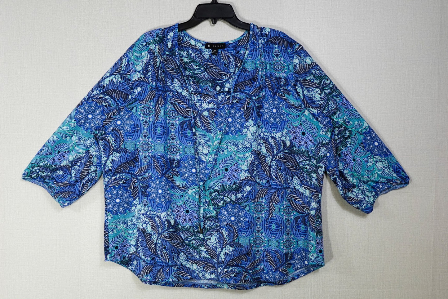N Touch, Short Sleeved Top, 3X