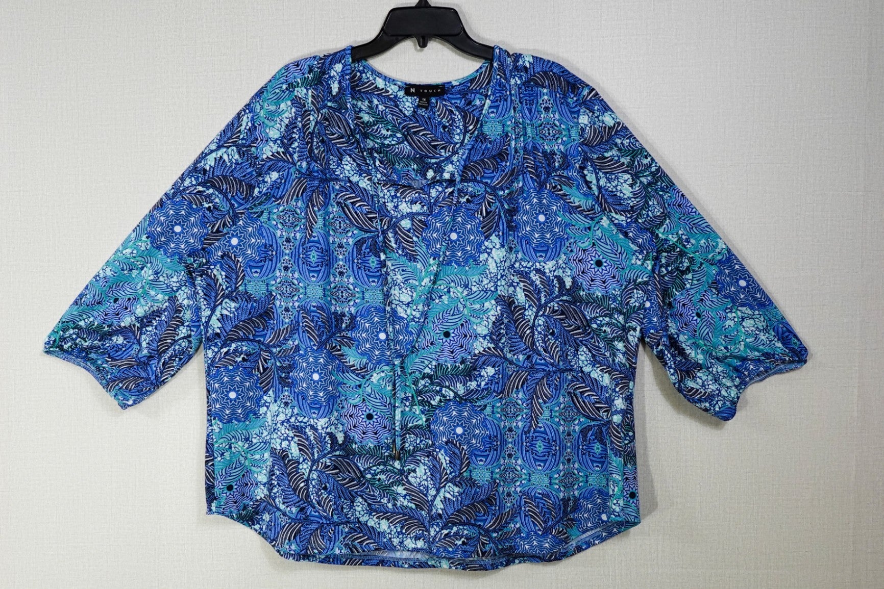 N Touch, Short Sleeved Top, 3X