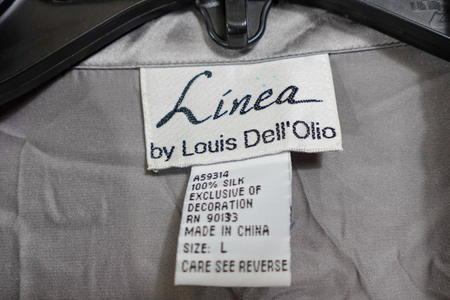 Linea by Louis Dell'Olio, Vintage Blouse, L