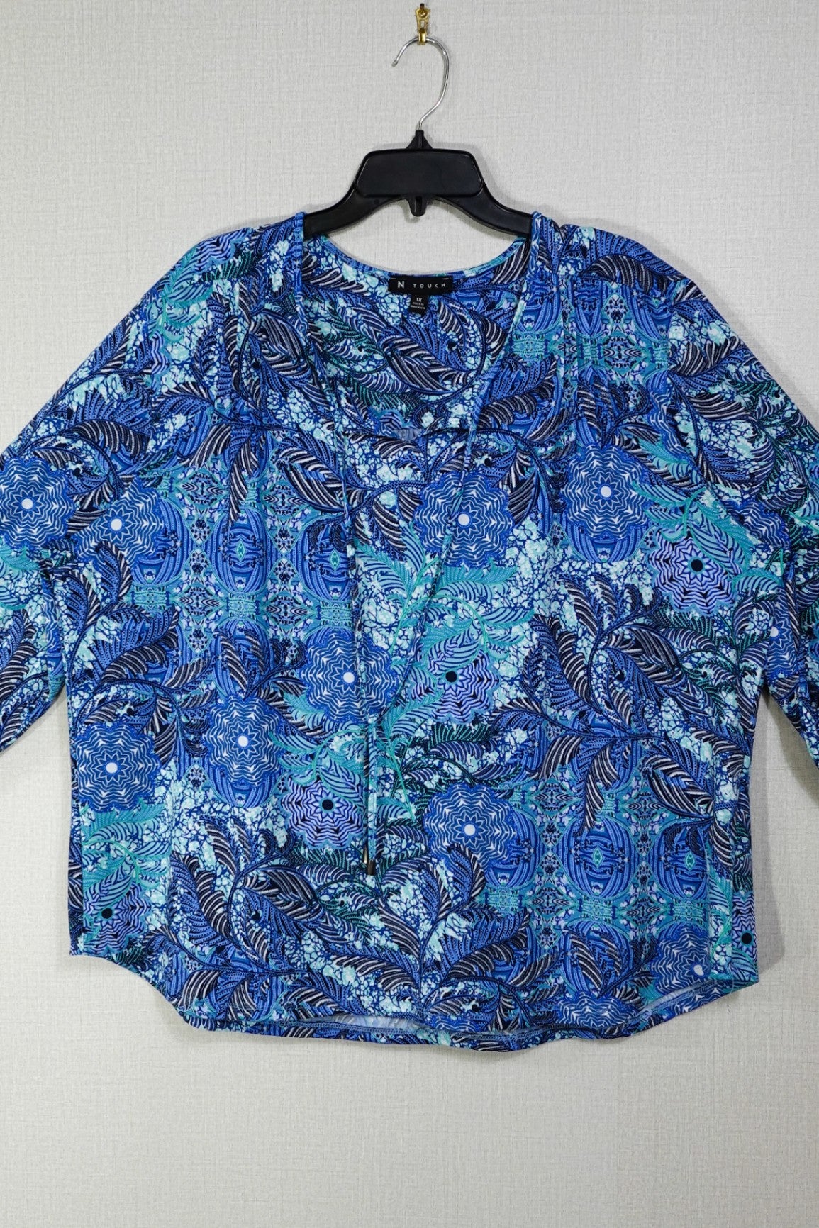 N Touch, Short Sleeved Top, 3X