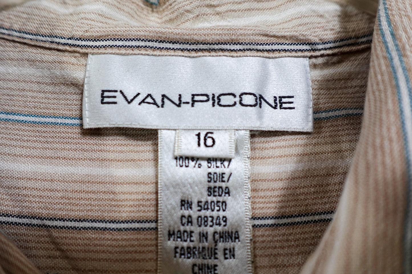 Evan-Picone, Vintage long sleeve top, 16