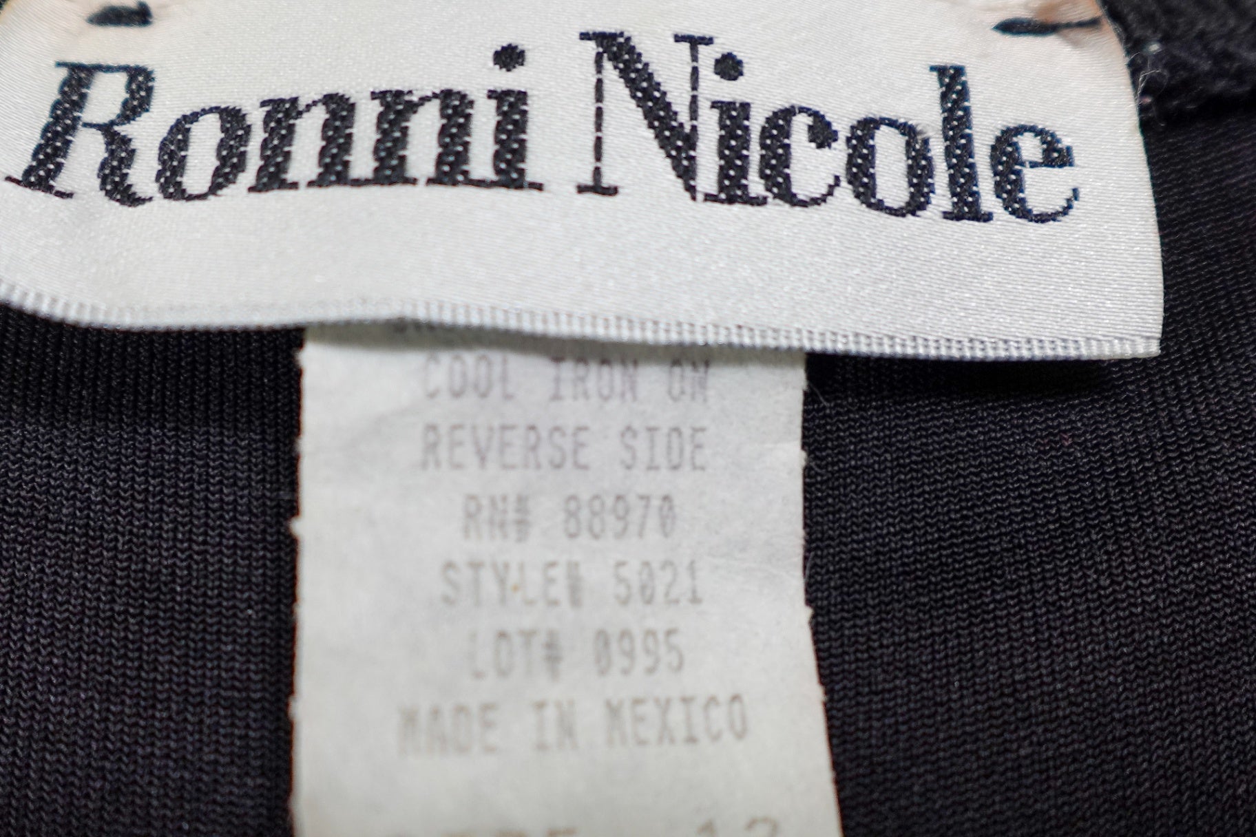 Ronni Nicole, Vintage Dress, 12