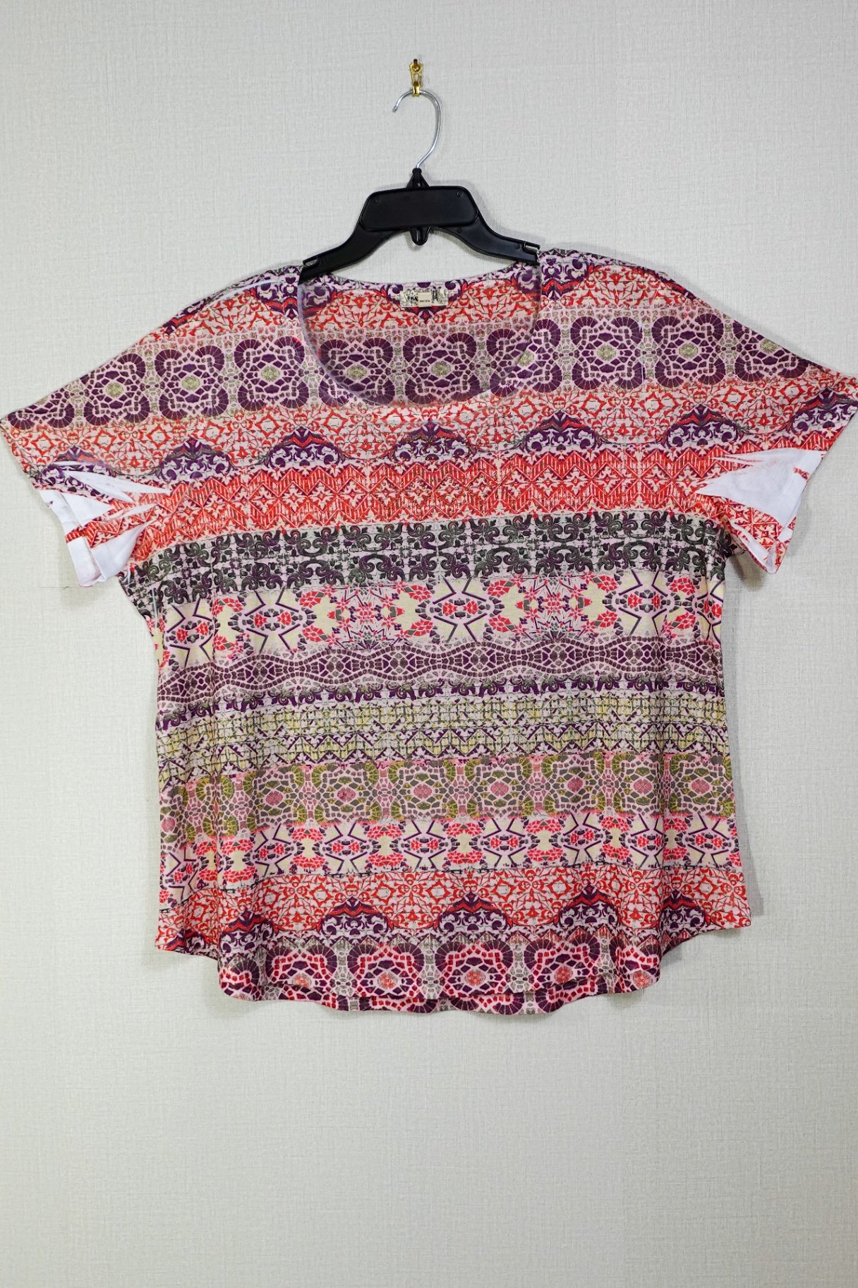 One World, Short Sleeved Top, 2X