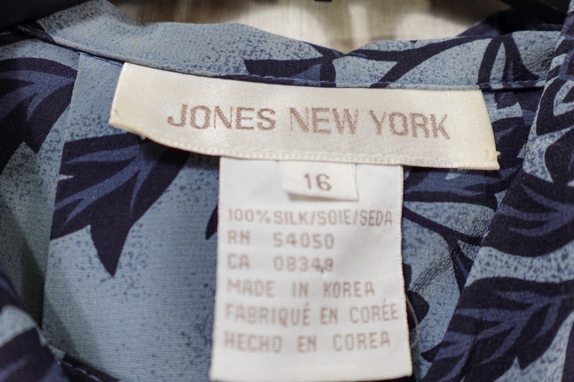 Jones New York, Vintage Long Sleeves blouse, 16