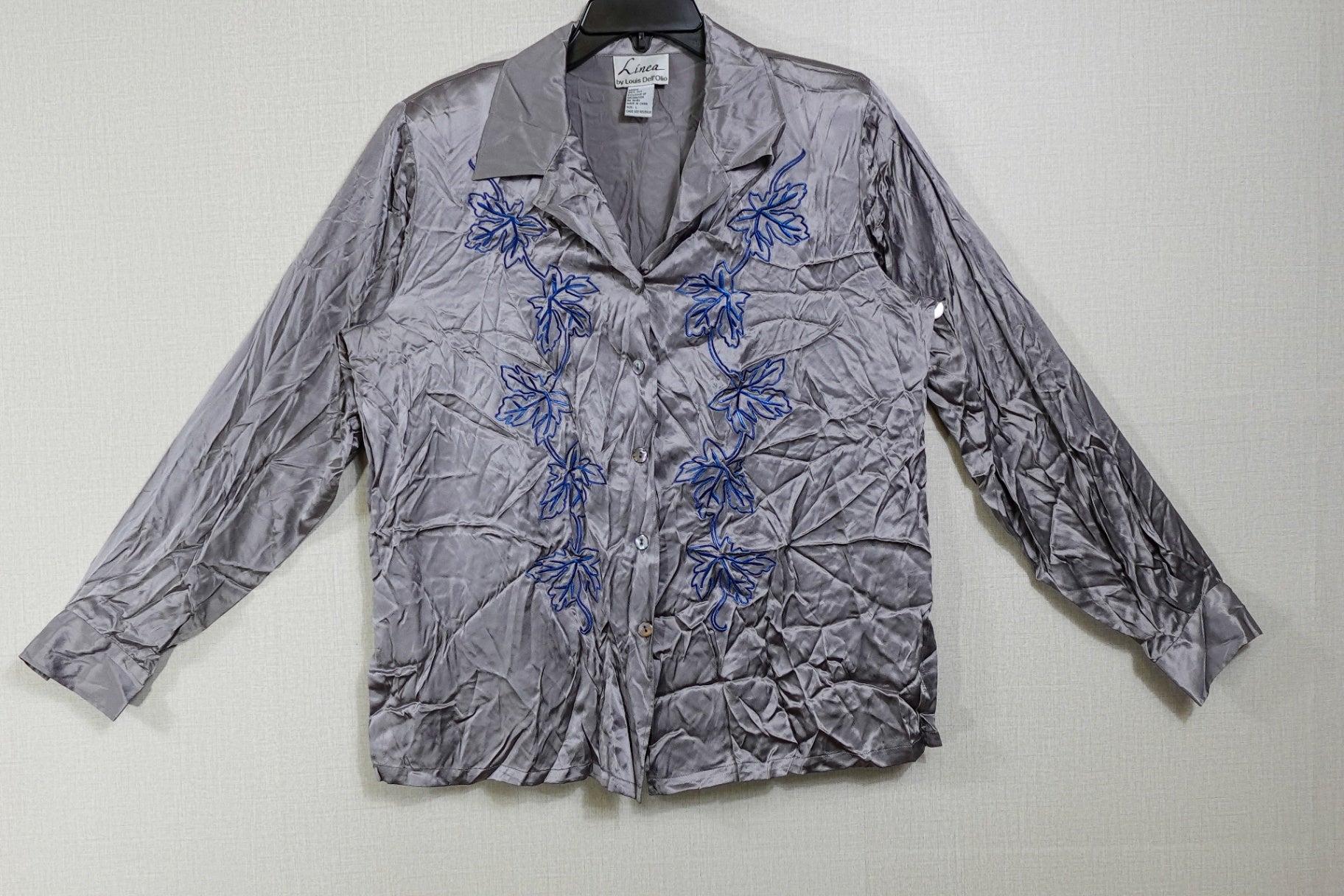 Linea by Louis Dell'Olio, Vintage Blouse, L