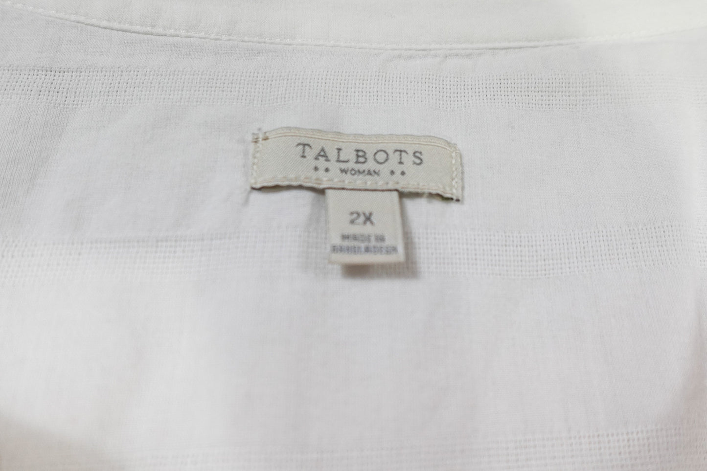 Talbots, Long Sleeves Top, 2X