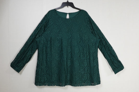 BLOOMCHIC, New Long Sleeves Top, 3X