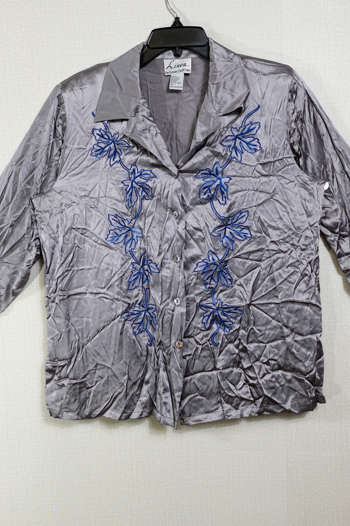 Linea by Louis Dell'Olio, Vintage Blouse, L
