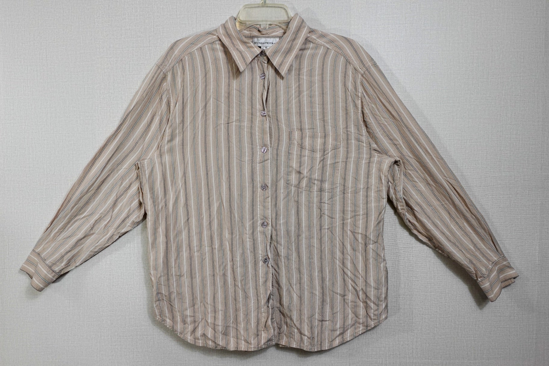 Evan-Picone, Vintage long sleeve top, 16