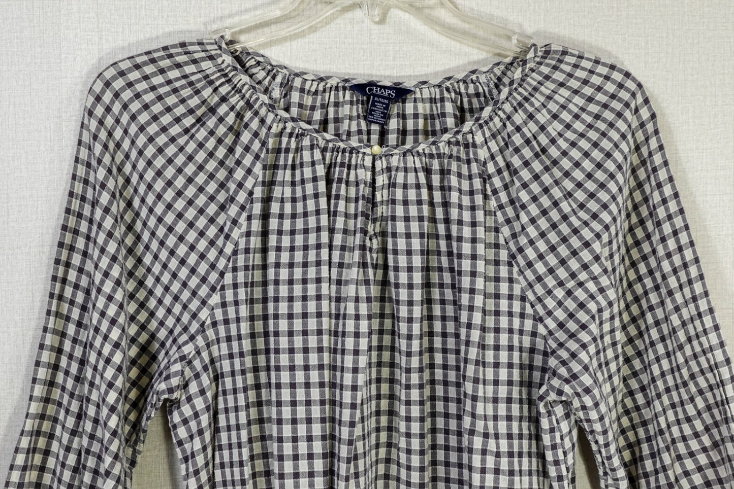 Chaps, Long Sleeves Top, XL