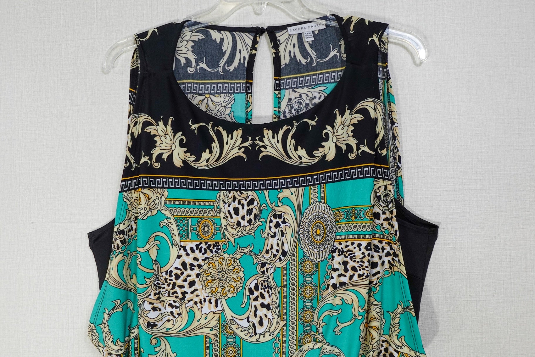 Sandra Darren, Sleeveless Dress, 14W