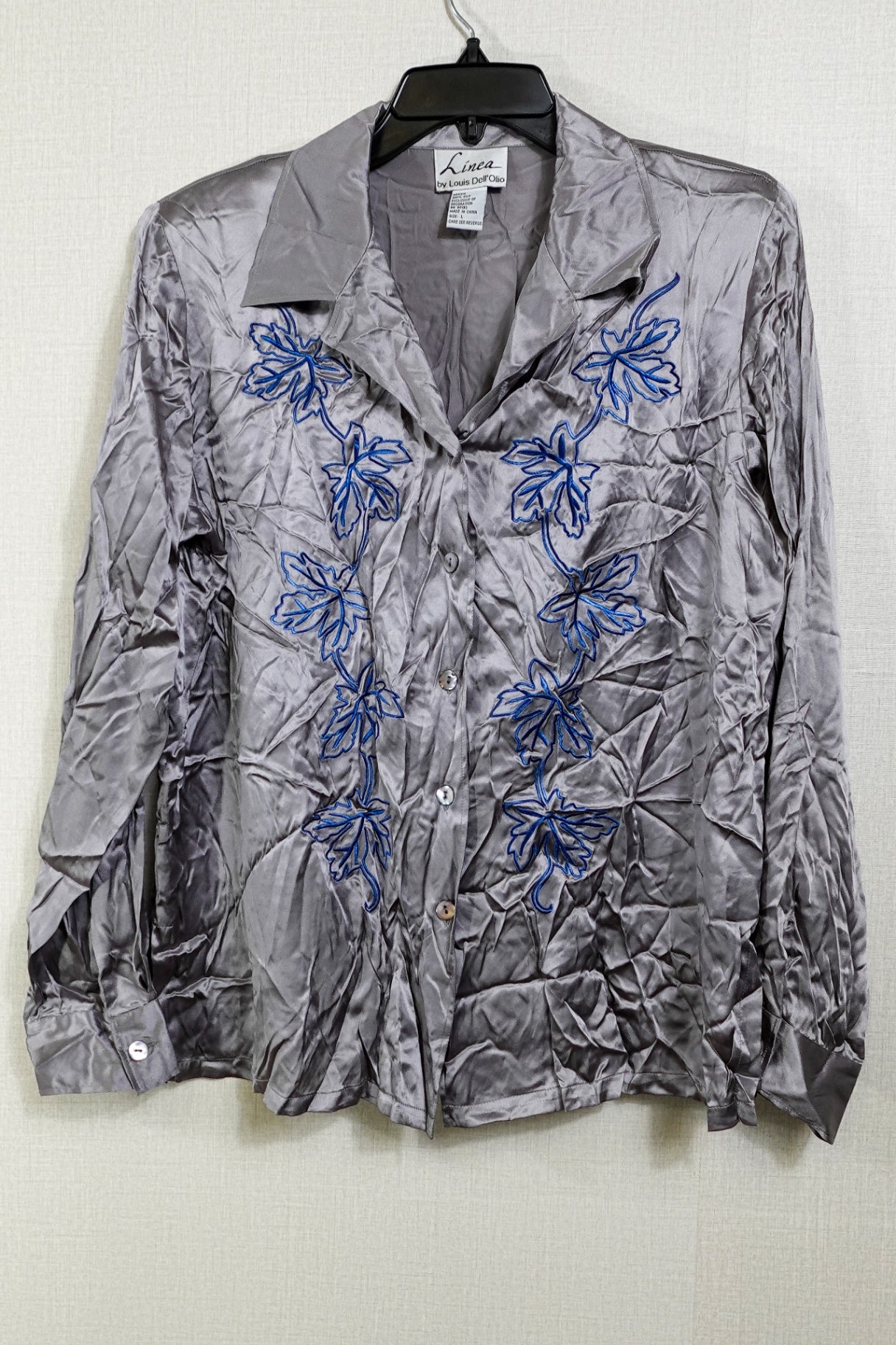 Linea by Louis Dell'Olio, Vintage Blouse, L